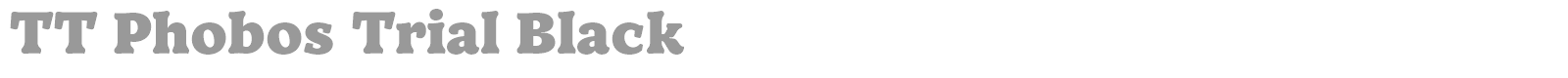 TT Phobos font preview
